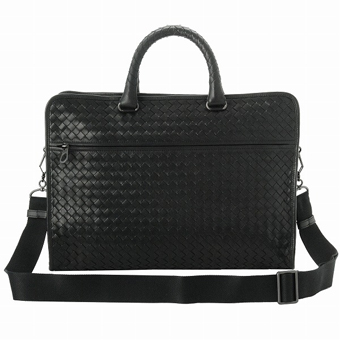 BOTTEGA VENETA ボッテガヴェネタ バッグ コピー ビジネスバッグ 248395 VQ131 1000 ストラップ付き LIGHT INTRECCIATO